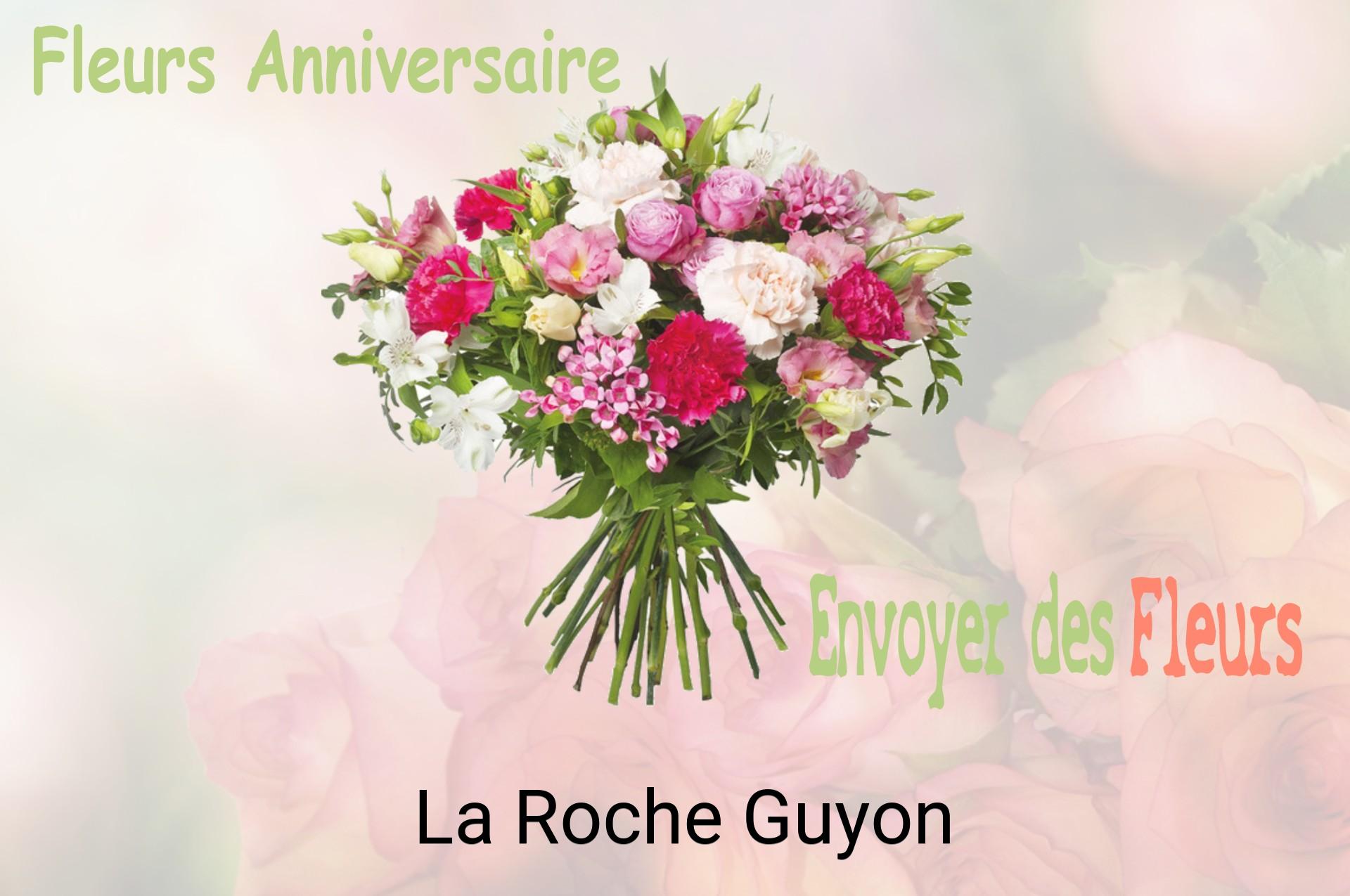 Bouquet de fleurs d’anniversaire livré à La Roche-Guyon