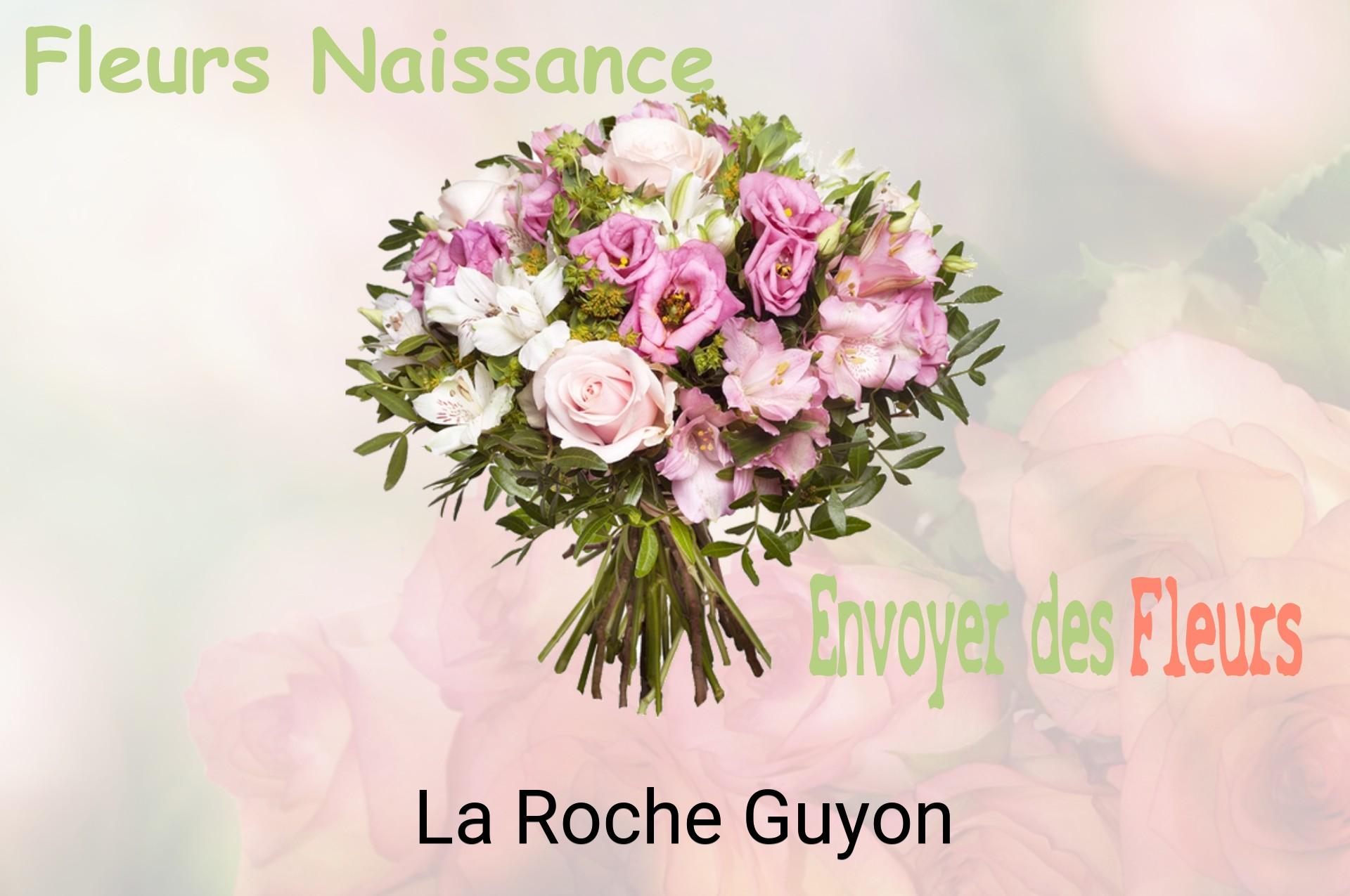 Bouquet de fleurs de naissance livré à La Roche-Guyon